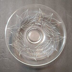 Danish Rosendahl FILIGRAN Glass Bowl Designed by Lin Utzon, Vintage Denmark